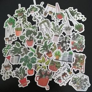 💟2/$15💟50pcs illustrated plants stickers